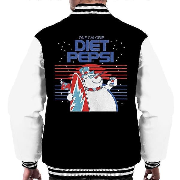 Pepsi Cool Snowman Surfer Varsity-jakke for menn