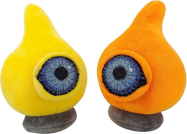 SCP-pehmolelut, SCP 131 -pehmo, oranssi silmäpalko -pehmolelulahja lapsille (oranssi silmäpalko) [DB]