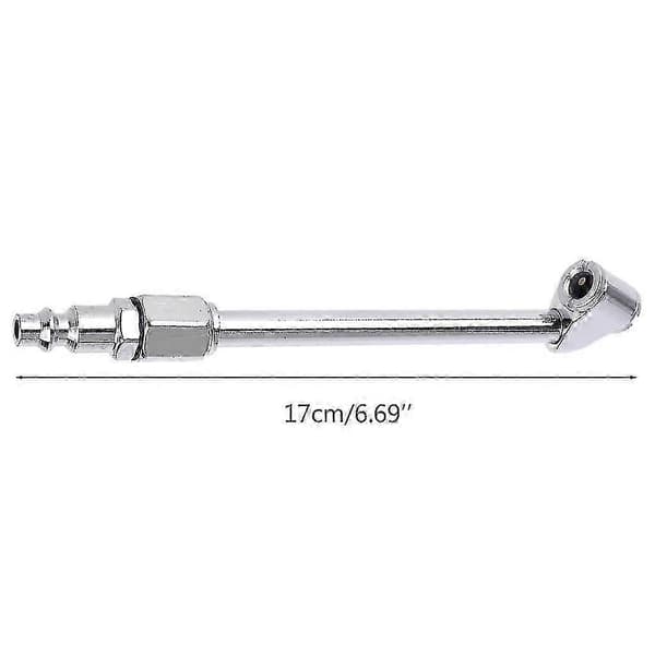 Bil Lastbil Däckpump Chuck Luftkompressor Pump Låsbar Munstycke Dubbelhuvud 1/4 \"