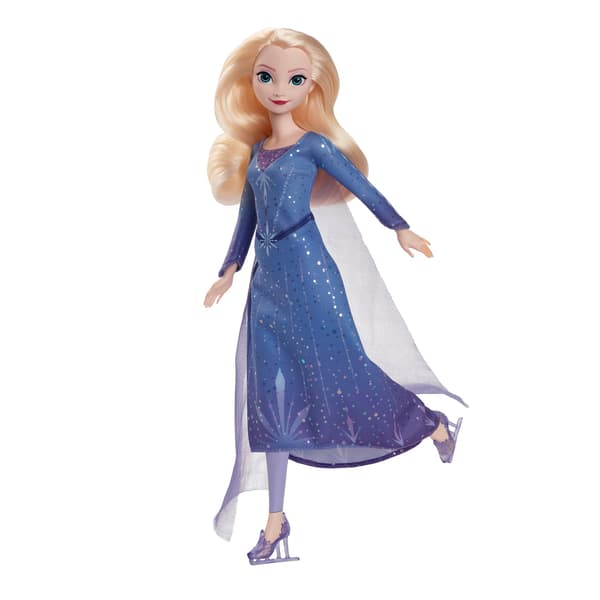 Disney Frozen Elsa - Skøjteløber Multifärg Tyg, Plast