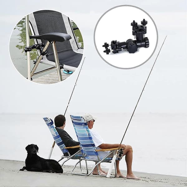 Universal Umbrella Fishing Rod Holder, Quick Adjustable Umbrella Stand