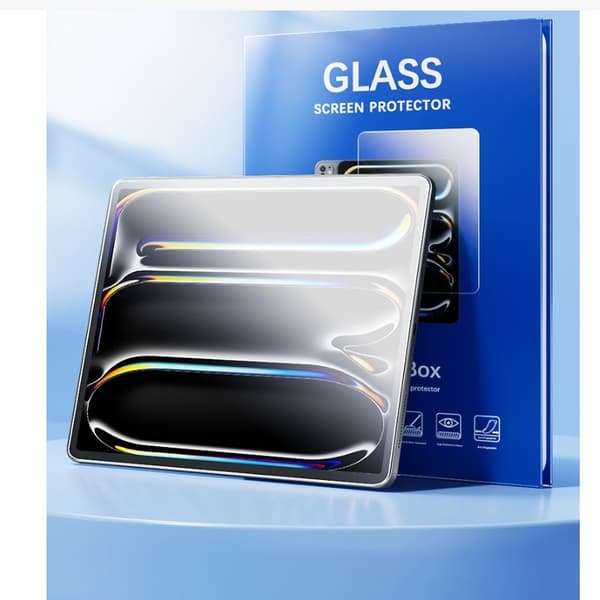 2-pack HD Arc Edge Tempered Glass Screen Protector Compatible with iPad Air 3/Pro 10.5 inch