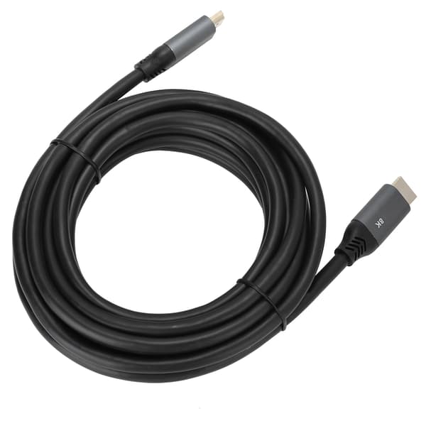 HDMI til HDMI-adapterkabel, stabil tilbehørsoverføring, multippel skjerming, 5M