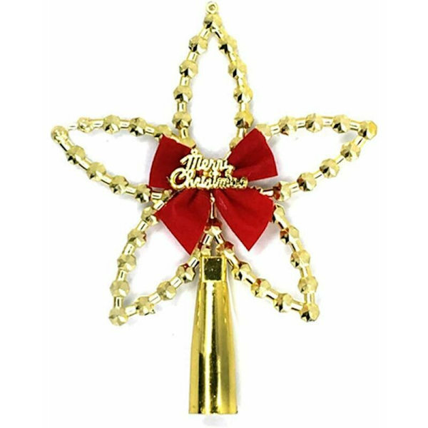 Juletræspynt stjerne juletræsstjerne træ pentagram