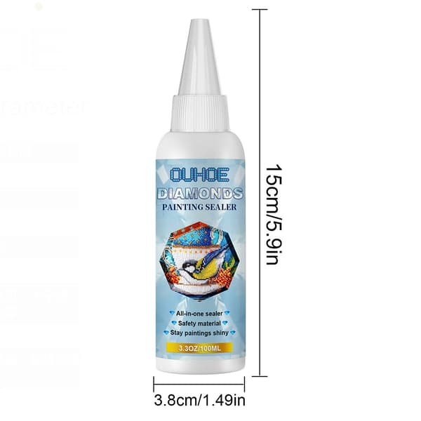 Diamantmaling Lim Kunst Håndverk Malerier Puslespill Tetningsmiddel 100ml 100ML 100ML
