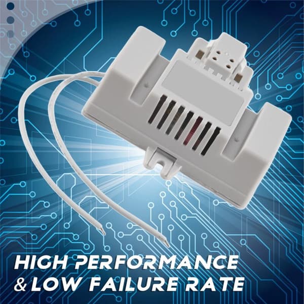 Hvit plastskall 4-pinners 2D-rørlysstoffrør 220V 0.19A 38W