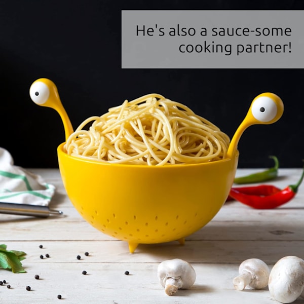 Kitchen Strainer for Draining Pasta, Vegetables, Fruit, Dishwasher Safe Strainers and Colanders