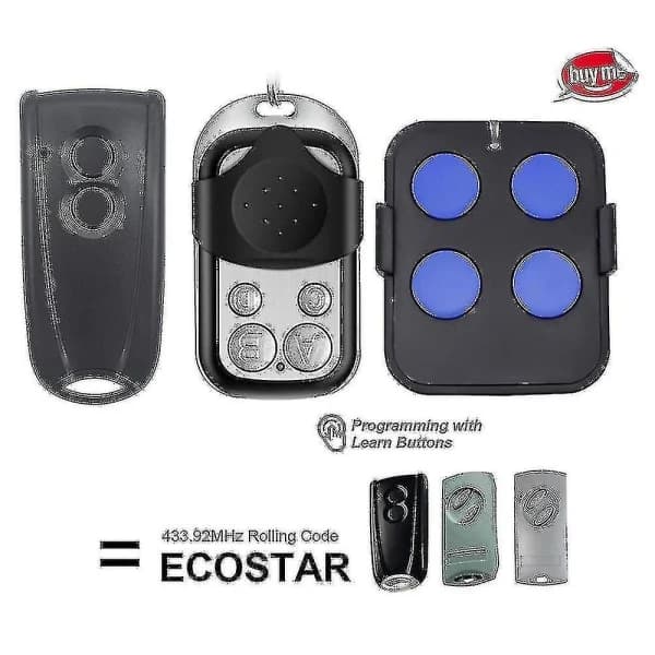 Hormann Ecostar Rse2 Rsc2 433 MHz Remote Control Rolling Code Ecostar Rsc2-433 Rse2-433 Mhz Remote Control