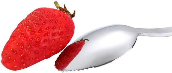 Frukt Skje Grapefruktskje Rustfritt Stål Dessertskje Dessertskje Skrape Serratert Kant