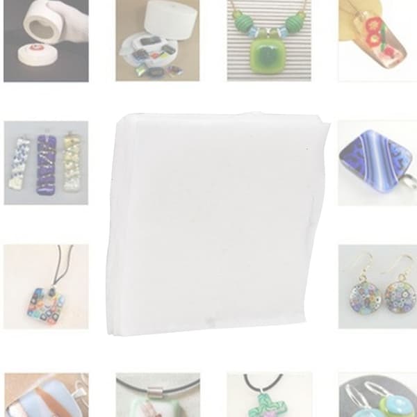 1 Set DIY Glasfusingpapper Keramiska Fiberpapper Mikrovågsugn Ugn Keramikverktyg