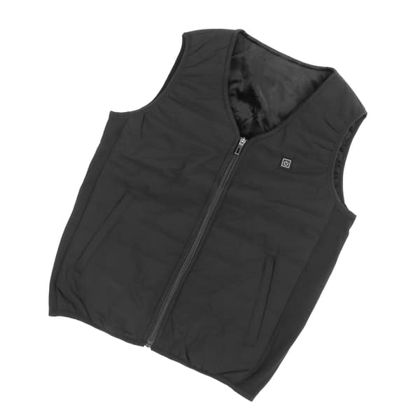 Intelligent Electric Heated Vest with Easy Control, 3 Zones, Thermal Heated Vest with USB Interface 2XL