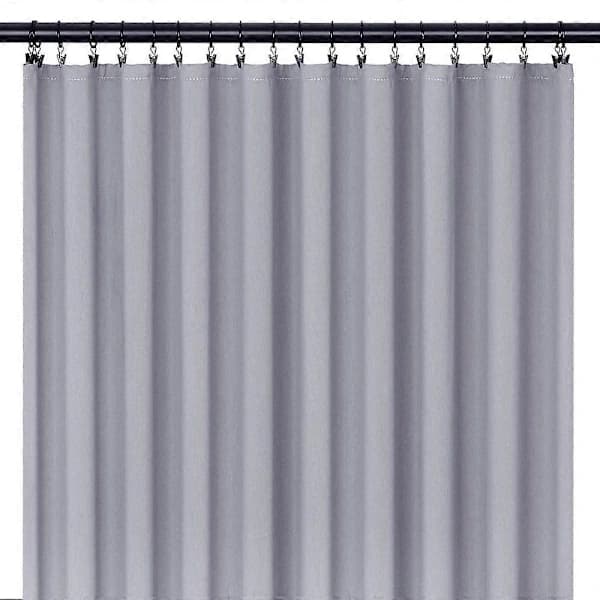 42-pak Åbningsbare gardinringe med clips, 2,54 cm indvendig diameter, kraftige rustfri dekorative