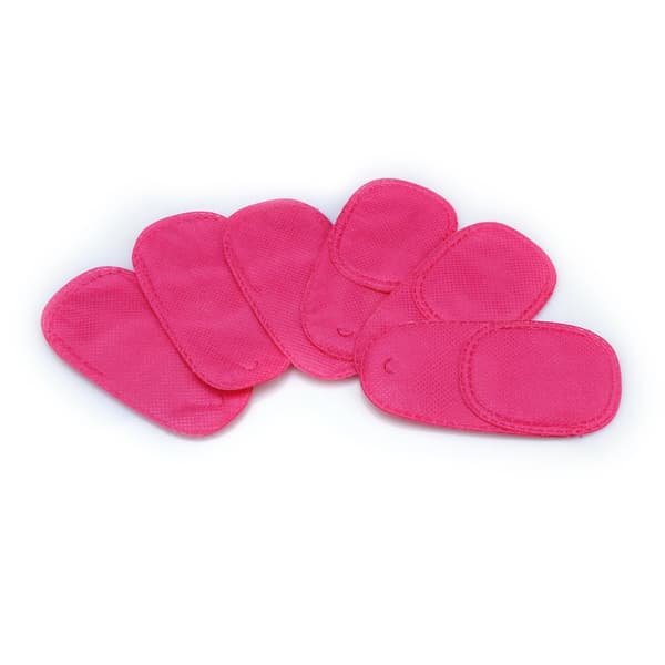 6PCS Amblyopia Rosa Ögonlapp För Glasögon, Behandla Lata Ögon Och Str