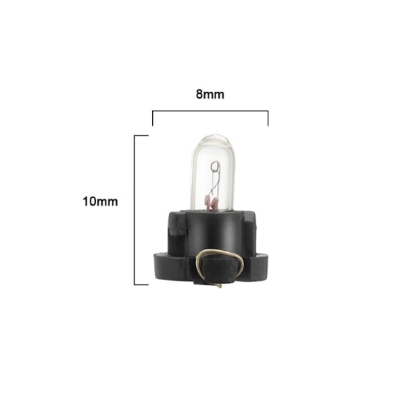 10 stk. LED-instrumentlamper Halogenpære T4.2