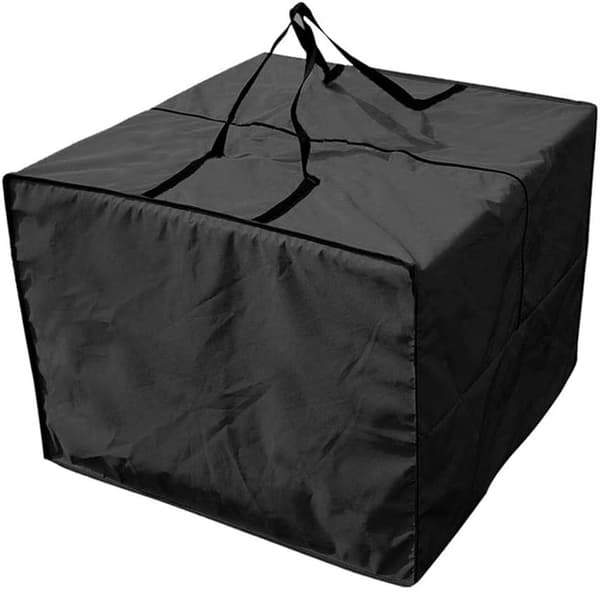 Cushion Storage Bag - Durable 210D Garden Cushion Storage Bag, Zipper