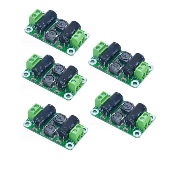 5 kpl DC-tehosuodatinlevy luokan D autoteollisuuteen (0-50V, 3A)