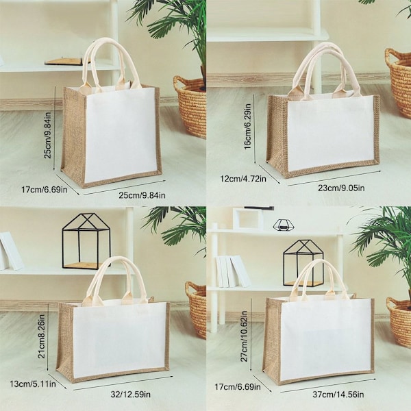 Blank Sack Tote Håndtaske SORT XL XL Sort Black XL-XL