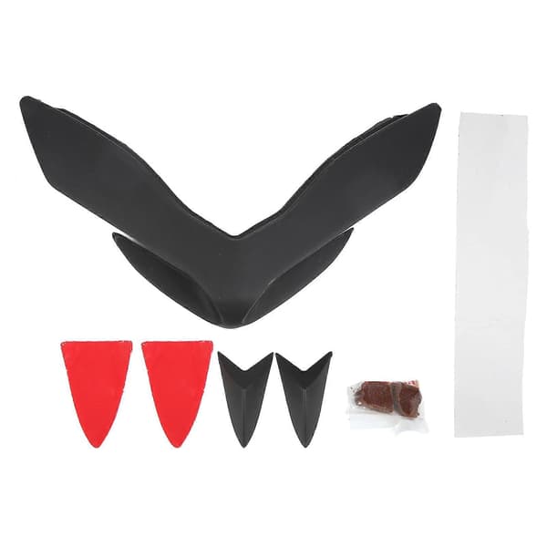 Motorcycle Headlight Fairing Guard Front Beak Cone Extension Trim Replacement for Z900 2018-2020 Black