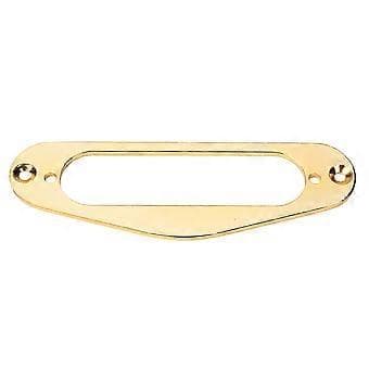Gitarr Pickup Ram Monteringsring Single Coil Platt Humbucker Pickup Ring för ST Stil Elgitarrer GB407F (Gyllene)