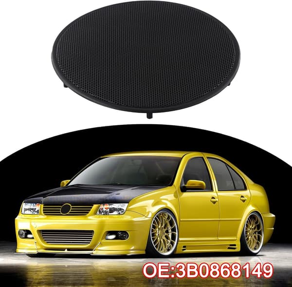 Högtalargallerbyte för Golf (MK4) och Passat (B5), OEM-specifikationer (artikelnummer 3B0868149) Kompatibel med