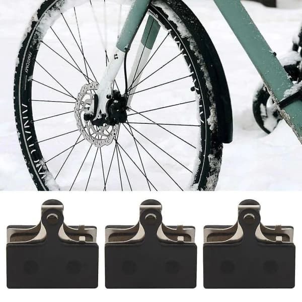 6 par MTB cykelbromsbelägg kompatibla med Shimano Xtr Br-m9000 9020 987 988
