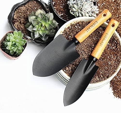 2 Garden Tool Set Aluminum Garden Tools with Trowel a Manual