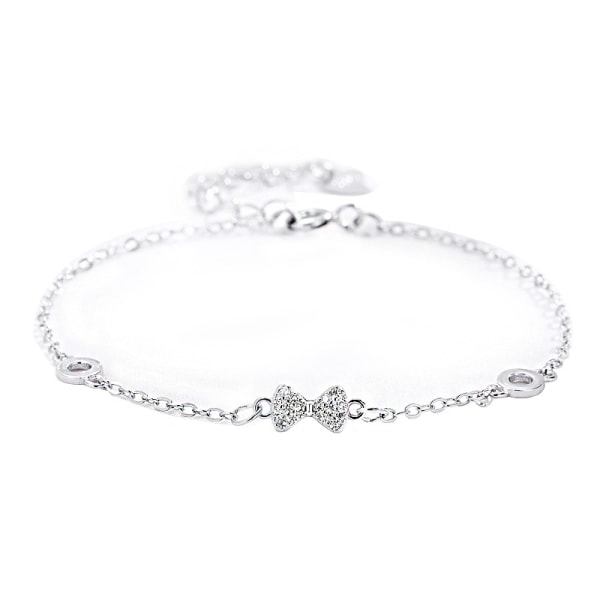 Rosett i sterling silver Damarmband Modearmband