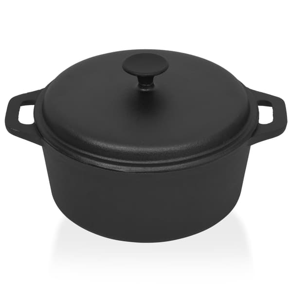vidaXL Pata Ø26,5 cm valurautaa Svart black