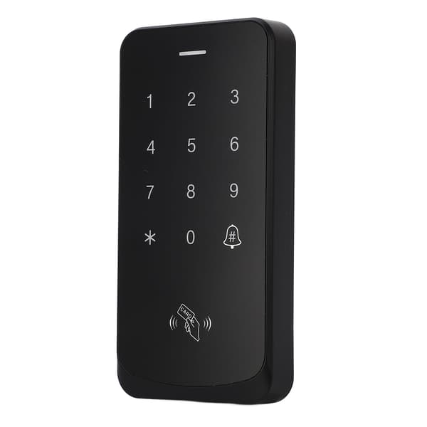 Access Control Keypad IP67 Waterproof Wireless Digital Card Reader Entry Door Lock with Blue Backlight