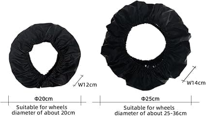 Stroller Wheel Covers, 4 Pieces Oxford Cloth Baby Stroller