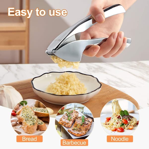 Professional Garlic Press Garlic Press Practical Strong Easy Clea