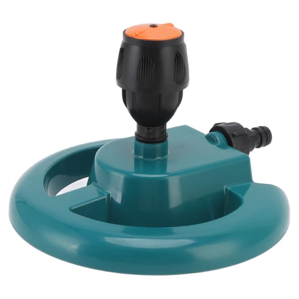 Automatisk 360 Graders Rotation Haveplænesprinkler Holdbar ABS Rund Base