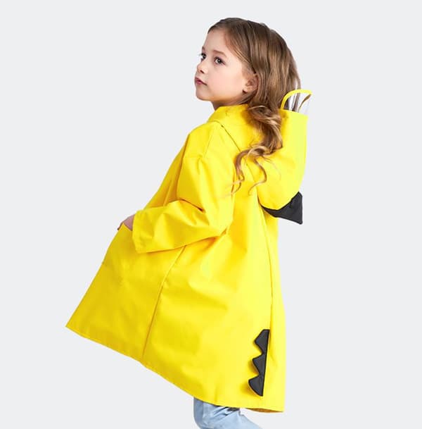 Børne regnfrakke Unisex Regnslag Hajmønster Ponchoer, Regn