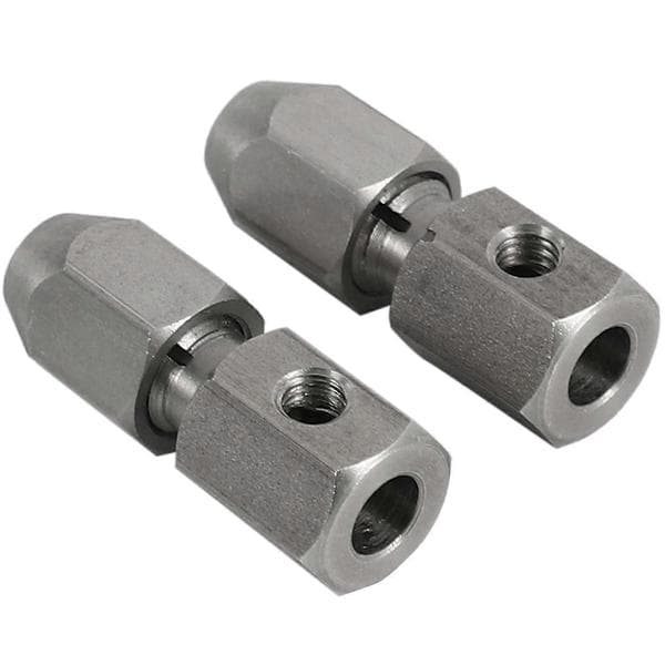 2 stk RC Båt Fleksibel Kobling CNC Flex Collet Kobling, 5X4Mm SZRH A-X 0,5 5 0,5 5