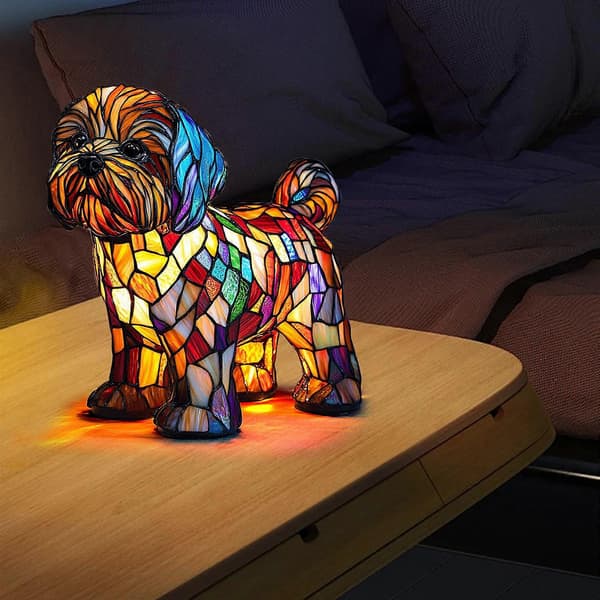 Miniature Hundeformet LED Skrivebordslampe PUW5157 (FMY) A A