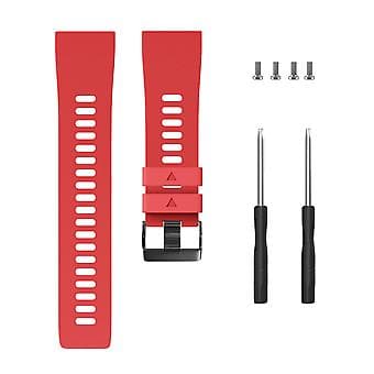Silikonarmband för Garmin Forerunner 35 (Röd)