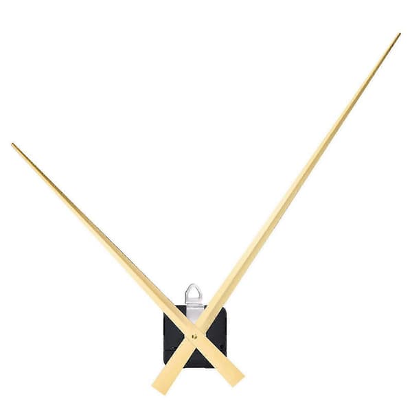 Håndlavet Lydløs Urværk Reparationsdele Hjemmeindretning Quartz Urværk Sølv [DB] Guld