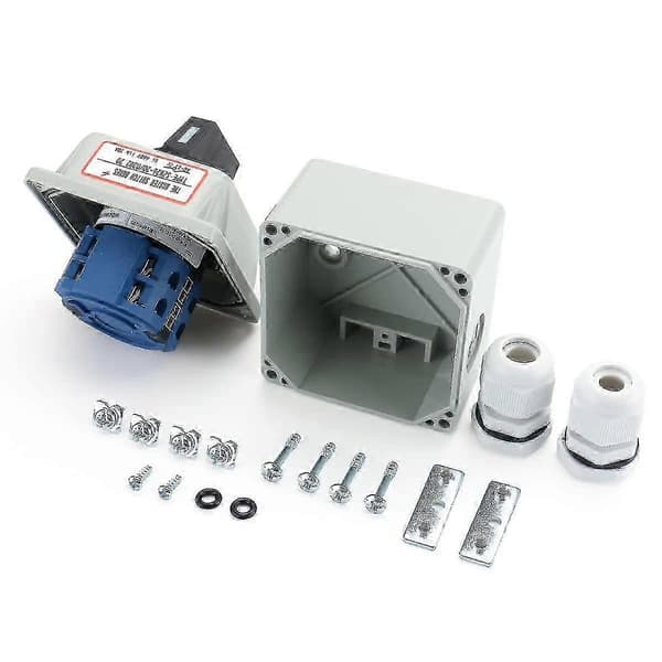 Universal Rotary Cam Switch SZW26-20/D202.2D with Main Switch External Box 660V 20A 3 Positions 2 Phase s20241212631