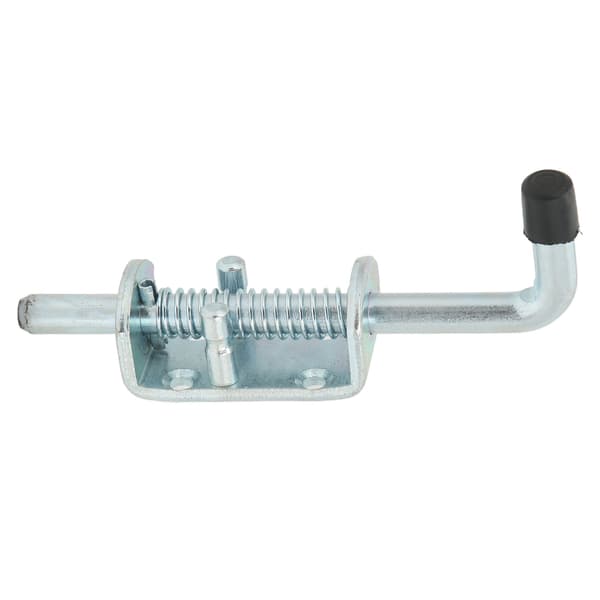 12x171mm RV Trailer Gate Spring Loaded Latch Bolt Carbon Steel Galvanized for Coffin Door Container Cabinet