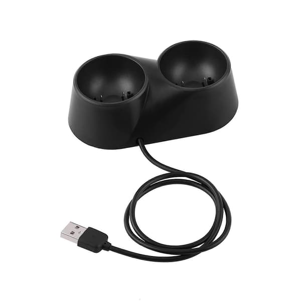 PS4 VR-fjernkontroller Dobbel ladestasjon Dokkingstasjon