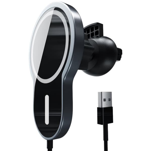 15W Magnetisk Trådløs Bilopladerholder til iPhone 12 Pro Max Hurtig Oplader Trådløs Oplader Biltelefonholder