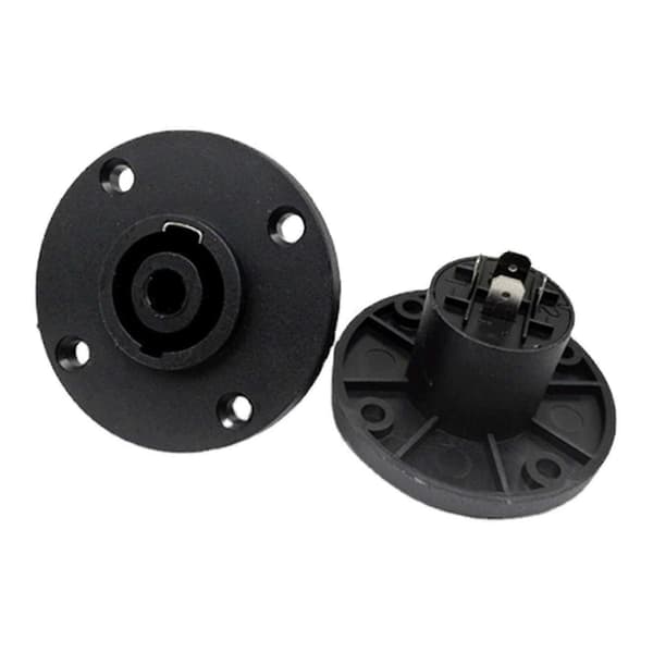 Socket Connectors Speakon Socket 4-pin Speakon Twist Lock Låssystem 1 sett med 2 1 set of 2