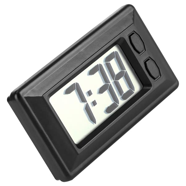 LCD Digitalt Bilinstrumentpanel Skrivebord Elektronisk Klokke Dato Tid Kalender Display