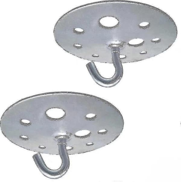 Metalloftkrog Ro-Bas 90mm Kraftig Lysekrone Krogholder, 2 Stykker