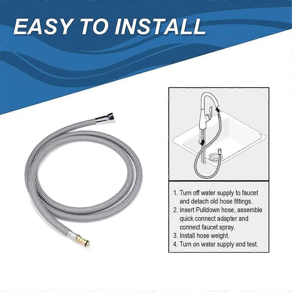 Replacement Hose Kit for Pull-Down Kitchen Faucet 150259, for Kitchen Faucet Spare Part