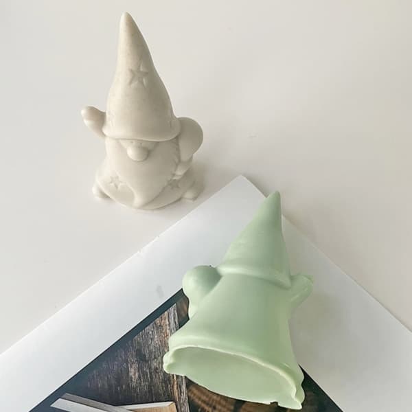 Mode Jultomte Ljus Form Ljusdesign Jul Halloween Dekor Hemprydnad DIY Craft Tool