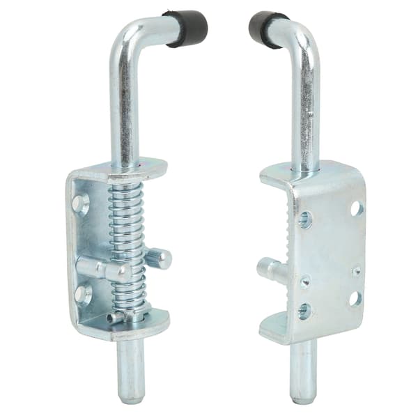 12x171mm RV Trailer Gate Spring Loaded Latch Bolt Carbon Steel Galvanized for Coffin Door Container Cabinet