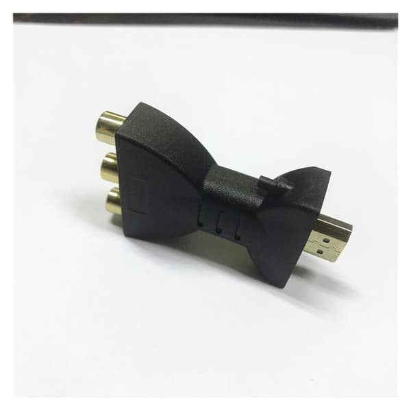 Lyd - HDMI til RCA Videokonverterer HDMI til AV-adapter Rød, Hvit og Gul Synk