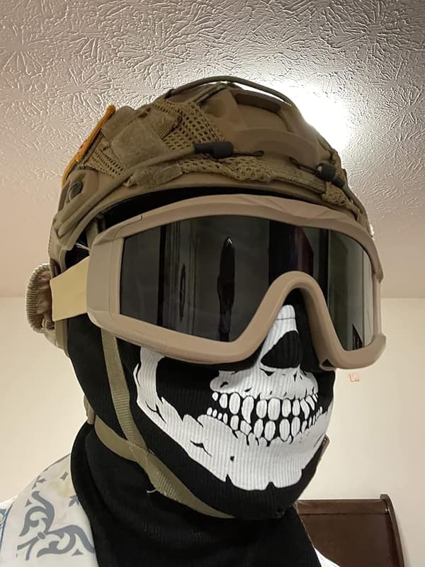 MW2 Ghost Skull Balaclava Maske til skiløb, cykling og snowboarding -FX-