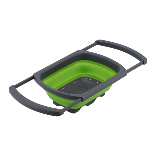Retractable Folding Colander Basket for Washing Fruits and Vegetables in the Kitchen